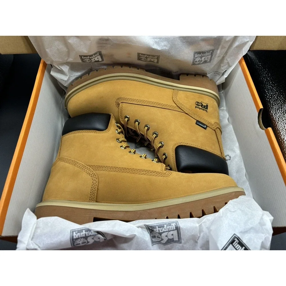 Timberland PRO 6IN Direct Attach Mens Soft Toe EH WP/Insulated Work Boot SZ 10.5